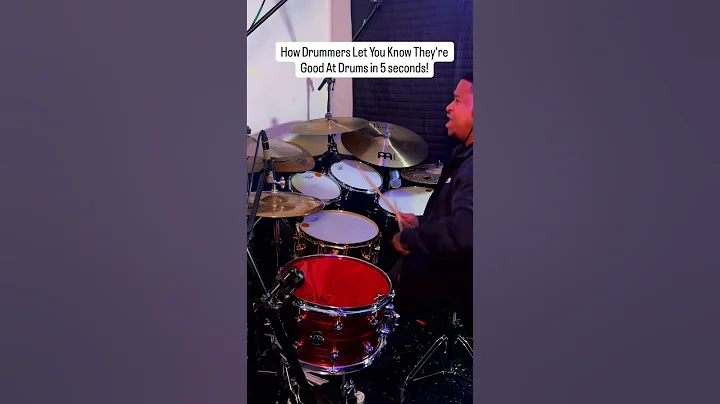 How Drummers Let You Know They're Good At Drums in 5 seconds!