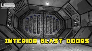 Space Engineers - Interior Blast Doors, Protect Your Crew & Cargo