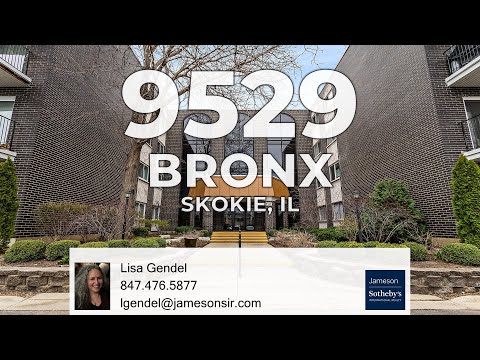 9529 Bronx Place 418, Skokie, IL home video tour