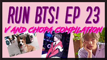 Run BTS! EP 23 (V and Chopa Compilation) [EngSubs]