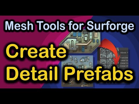 MeshTool V1.1 Create Detail Prefabs