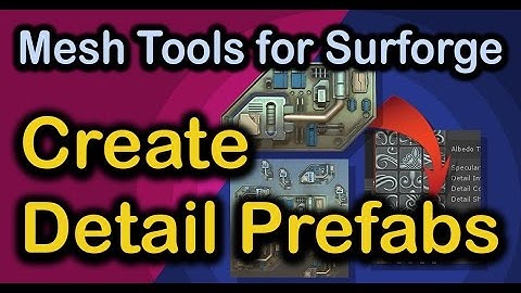 MeshTool V1.1 Create Detail Prefabs