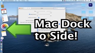 Mac Dock: How to Move To the Side of Screen