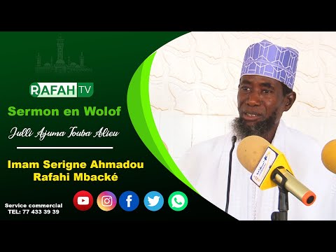 Khoutba S Ahmadou Rafahi Mbackè du 22 juillet 2022: la pauvreté au Sénégal