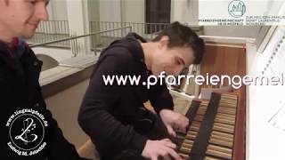 Video thumbnail of "Viel Glück und viel Segen! Zu Pfarrers Geburtstag an der Orgel zu zweit"