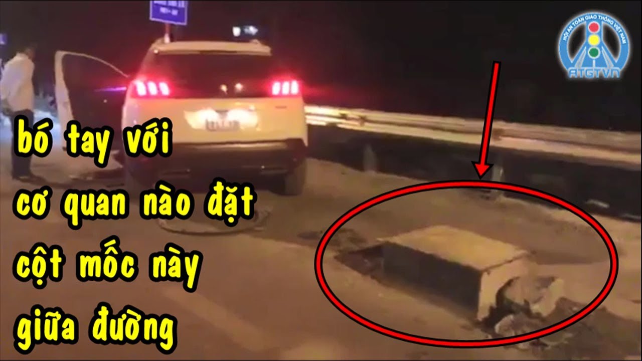 Lái xe chú ý quan sát các cột mốc trên đường