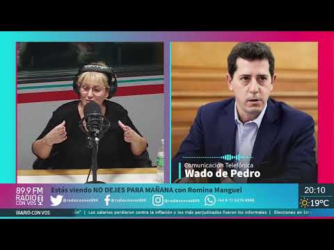Wado de Pedro - Ministro del Interior de la Nación | No Dejes Para Mañana