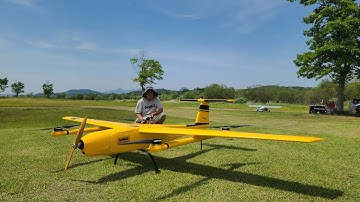 Successful First Hover Test of Giant VTOL!