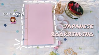 I tried Japanese Bookbinding 📚 | Real-time DIY