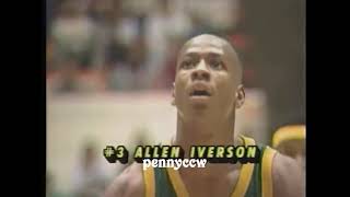Allen Iverson RARE Bethel Bruins State Champion Full Highlights - 28pts 9rebs 10asts 9steals (1993)