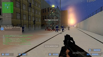 CS:S - Zombie Escape Mod - ze_rooftop_runaway_xmas_v1 on NiDE