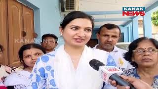 Cuttack-Barabati MLA Candidate Sofia Firdous Engages In Door To Door To Campaign In CDA, Cuttack