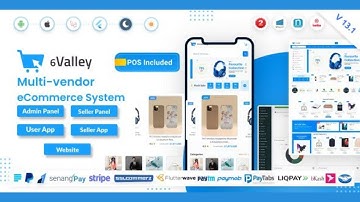 6valley Multi-Vendor E-commerce App source code || 6valley Multivendor app source code free download
