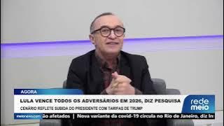 Lula vence todos os adversários no primeiro e no segundo turno em 2026 | Agora Brasil
