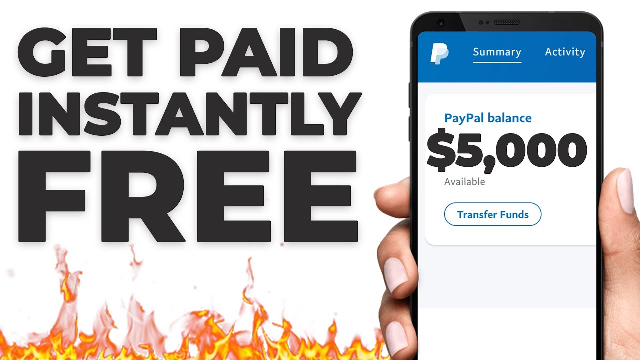 Get Paid In FREE PayPal Money INSTANTLY ($5,000+) | Make Money Online  make money online paypal