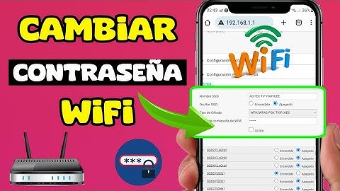 🛜Cómo Cambiar la CONTRASEÑA del WIFI desde tu Celular