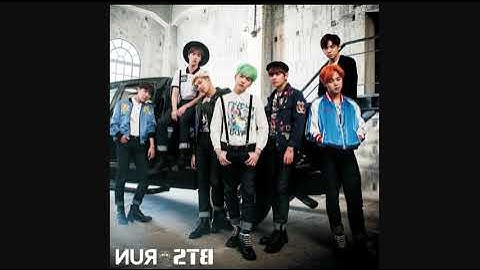 BTS Run  But Every Time They Say Run it Gets Faster Reversed Backwards