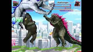MUGEN - Godzilla & Kong vs Skar King & Shimo