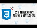 5 Amazing CSS Generators For Web Developers image