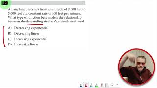 SAT | Test 10 Digital | Module 1 | Problem 12 - IN 30 SECONDS OR LESS