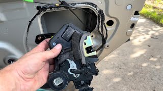 Gx470 Rear Door Lock Actuator Replacement