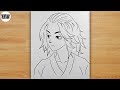 How to Draw Mikey (Tokyo Revengers) Step by Step | Easy Anime Drawing