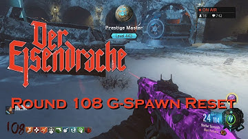Der Eisendrache 108 G-Spawn Error w/ Commentary - Call of Duty: Black Ops 3 Zombies
