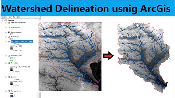 How to use a DEM to delineate a Watershed/Basin in ArcGIS | Determine Catchment area using ArcMap