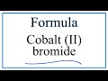 Cobalt and Bromine Compounds