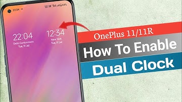 OnePlus 11 Tips And Tricks| Dual Clock in OnePlus 11/11R