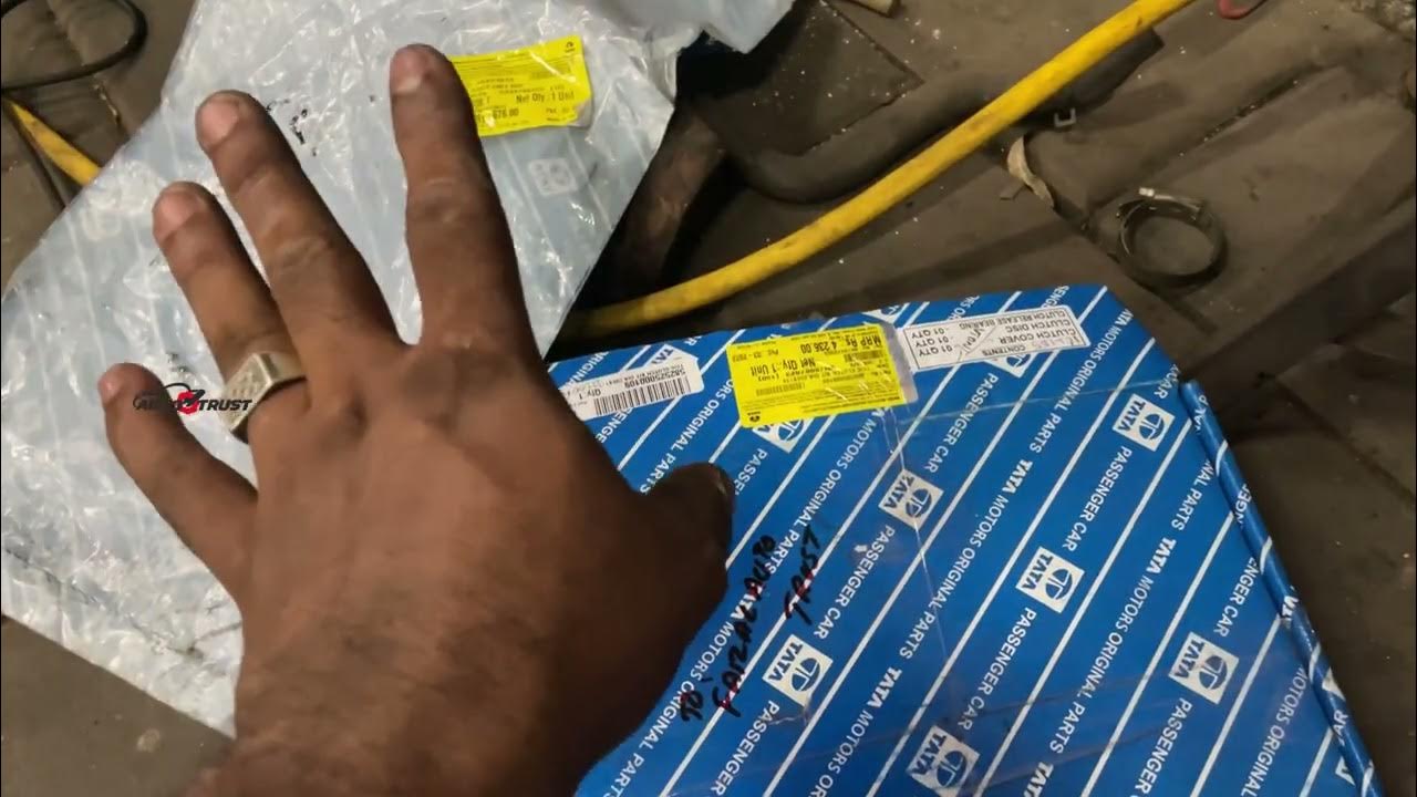 TATA TIAGO general service and clutch set replacing