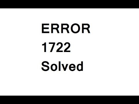 Windows installer package error