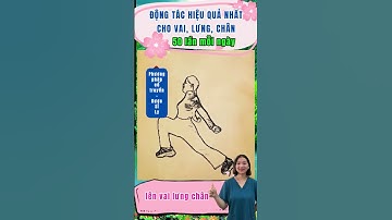 Động tác hiệu quả nhất cho vai lưng chân #duocsily #dsly #chamsocsuckhoe