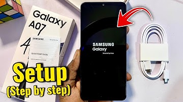 Samsung Galaxy A07: How to Setup (Step by Step)
