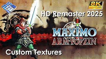MAXIMO vs Army of Zin Ultimate Remaster PCSX2 Texture  8K 60FPS  PS2 PC