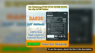3.8V 8400mAh BA820 Battery For Unistrong UT30 UT32 UG908 UG905 Series Beidou Tablet Terminal Handhel