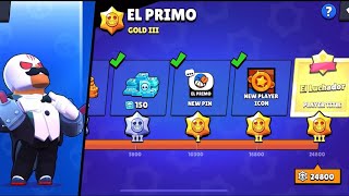 Brawl Stars - El Primo Mastery *Full game play*