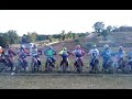 Epic fail in partenza - Beta RR 250 Racing - Campionato regionale Umbria 2017 - Marsciano