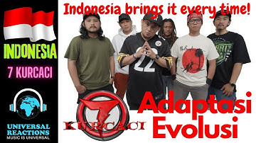 7 KURCACI - Adaptasi Evolusi (Indonesia) Rick, Preston, and Cesar react.