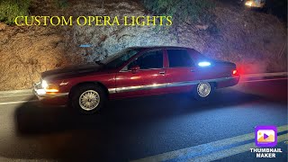 1993 Buick roadmaster Limited, opera lights, removal, customize, and install