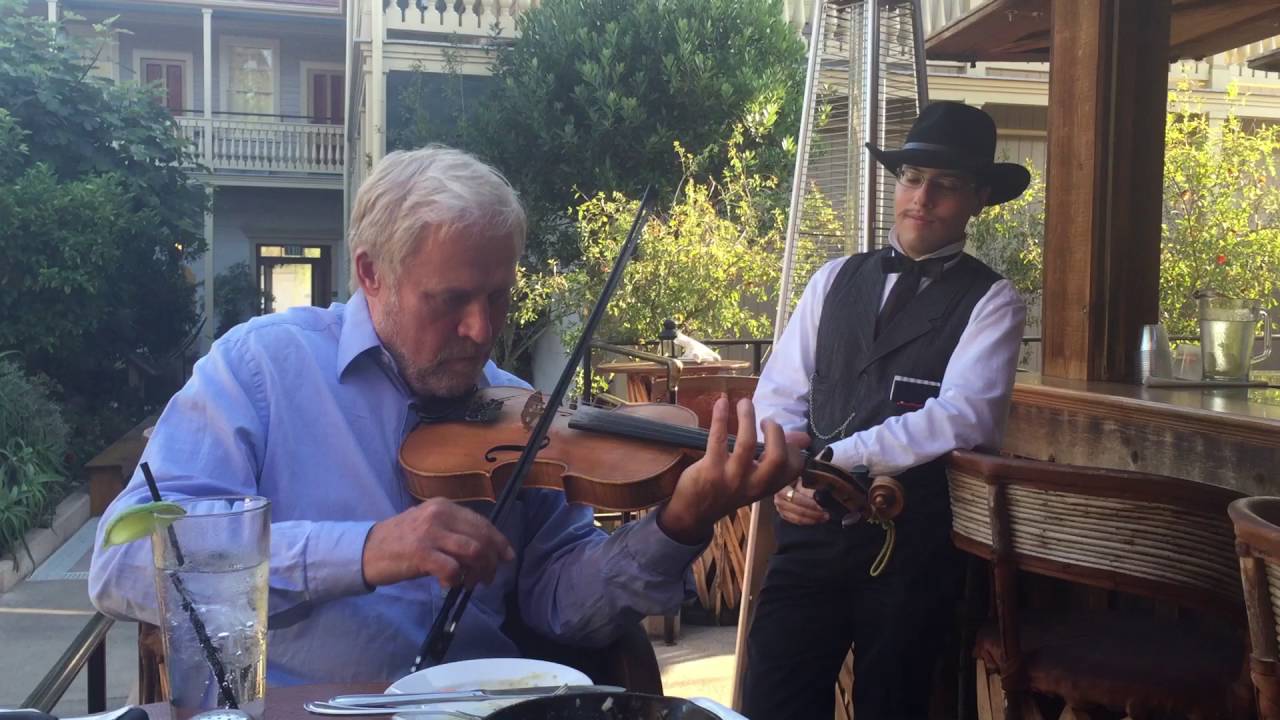 SVEN FARINGER, country fiddle "Knucklehead Boogie" live in San Diego at Cosmopolitan Hotel