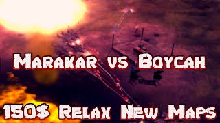 C&C Generals ZH Relax Maps Tournament Semifinal - Marakar vs Boycah & Marakar/Hummi vs Excal/Ammo