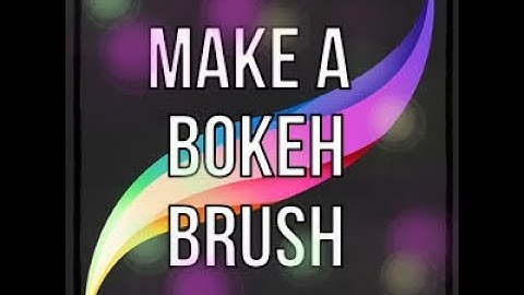 Make a Bokeh Brush in Procreate