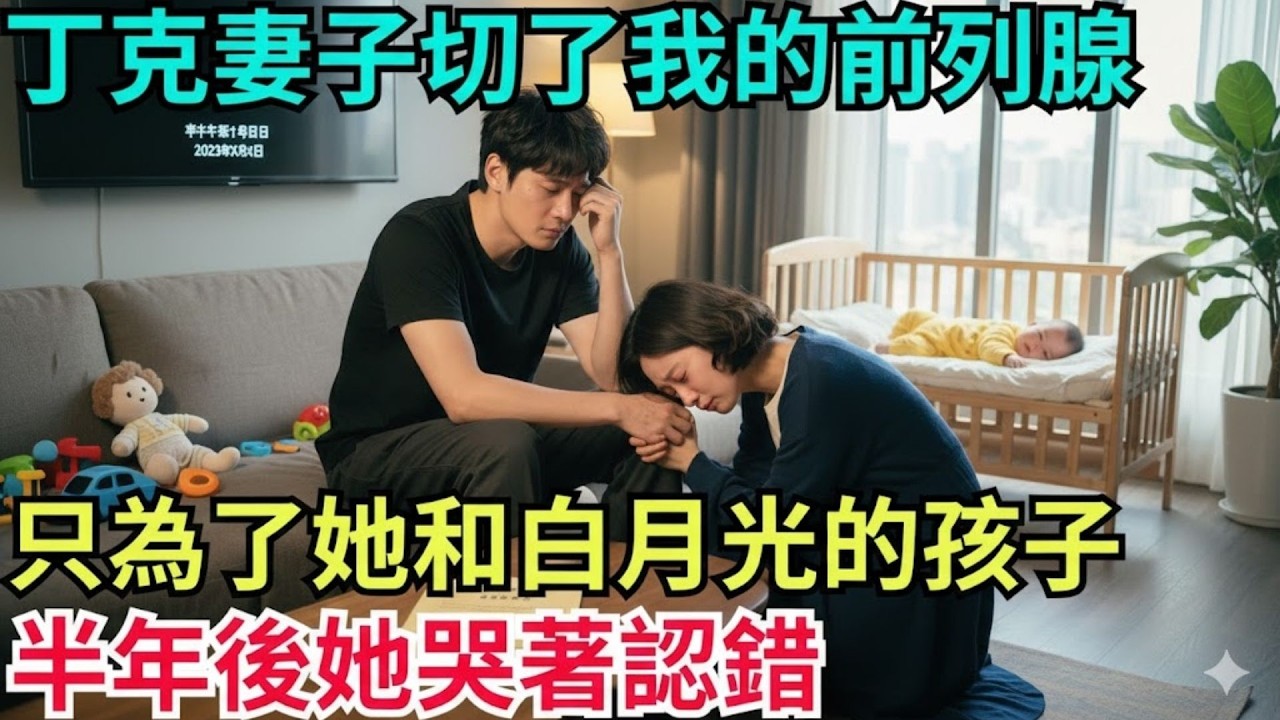丁克妻子切了我的前列腺，只為了她和白月光的孩子，半年後她哭著認錯！【年華妙語】#小說#故事#情感#夫妻#情感故事#家庭矛盾#爽文