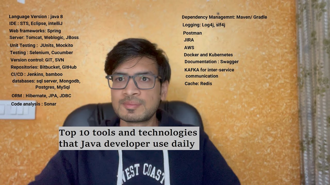 Top 10 tools and technologies that a java developer uses daily - Amazon ...