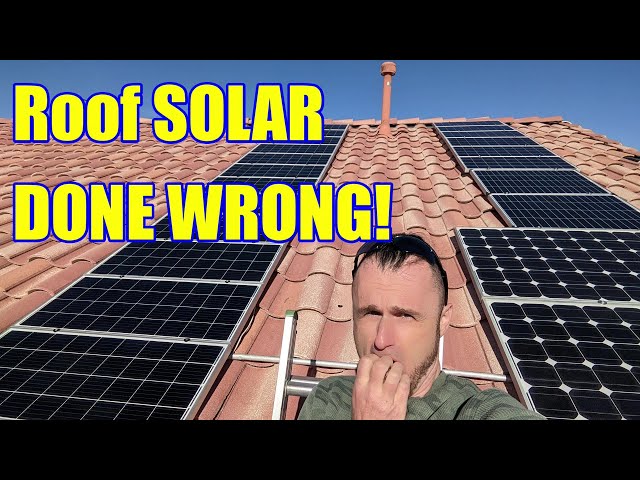 Roof Solar Systems with Net metering is a big Money Grab Scam Scheme and here is the proof! class=