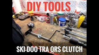 Ski-Doo QRS TRA DIY Homemade Tools - Spring Compressor, Bearing Puller