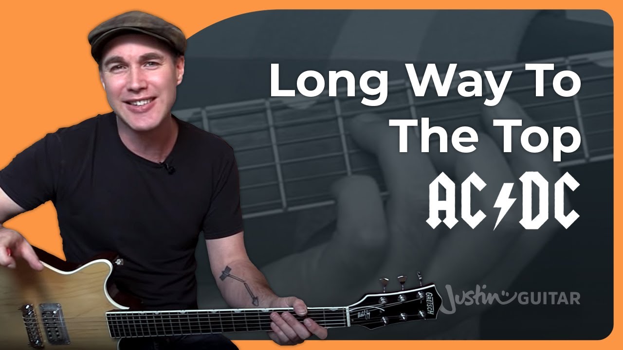 Rastløs Mockingbird for eksempel Long Way To The Top Guitar Lesson | AC/DC - YouTube