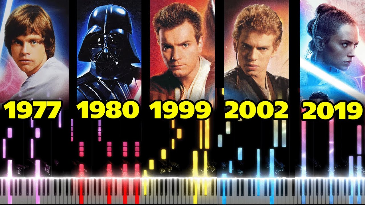 The Evolution of Star Wars Music (1977-2019) - YouTube
