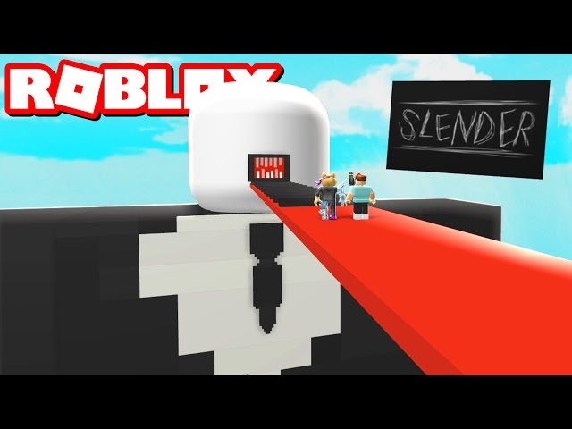 Escape Slenderman In Roblox Youtube - escape slenderman obby roblox